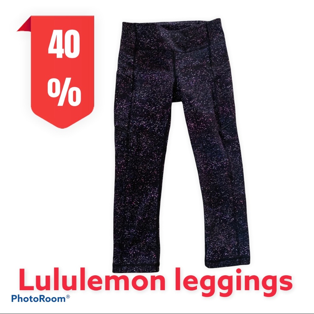 Rare Lululemon speed up tight leggings